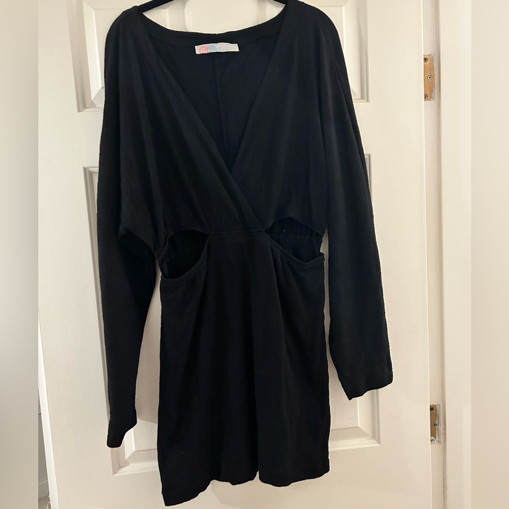 Free People Beach Size Large Cut Out Dress
